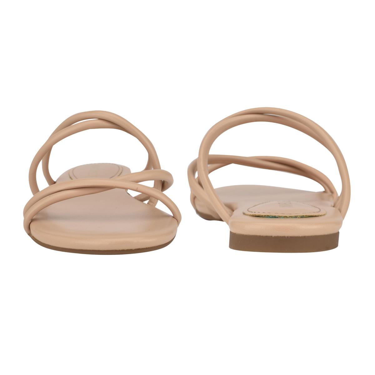 Sandales À Glissière Nine West Beva Plates Femme Rose | 7812ZSBXF