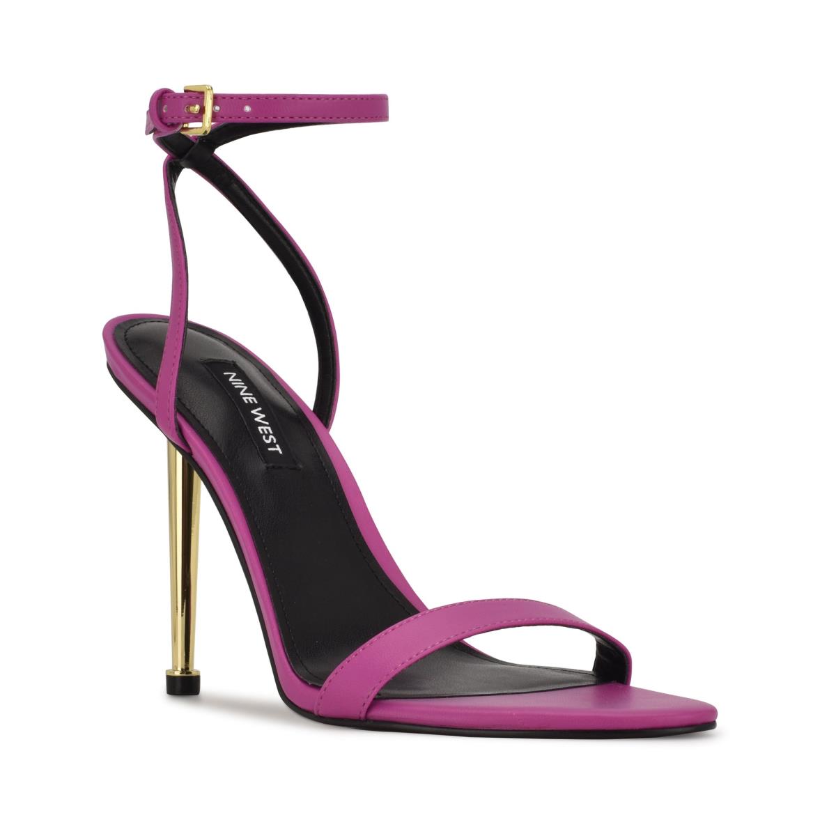 Sandales À Lanières Nine West Reina Ankle Femme Rose | 3982QAZUG