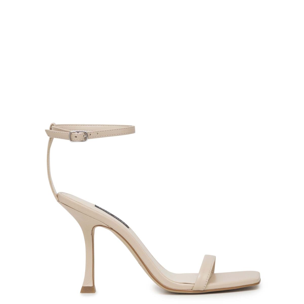 Sandales À Lanières Nine West Yess Ankle Femme Blanche | 3215XVCWJ