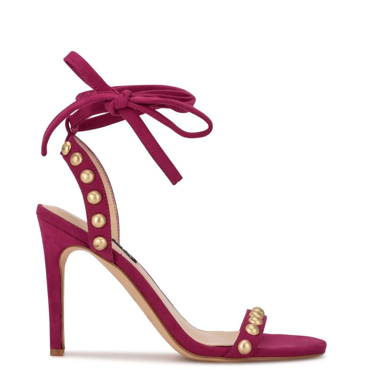 Sandales à Talons Nine West Istelle Femme Rouge | 8091UTYHV