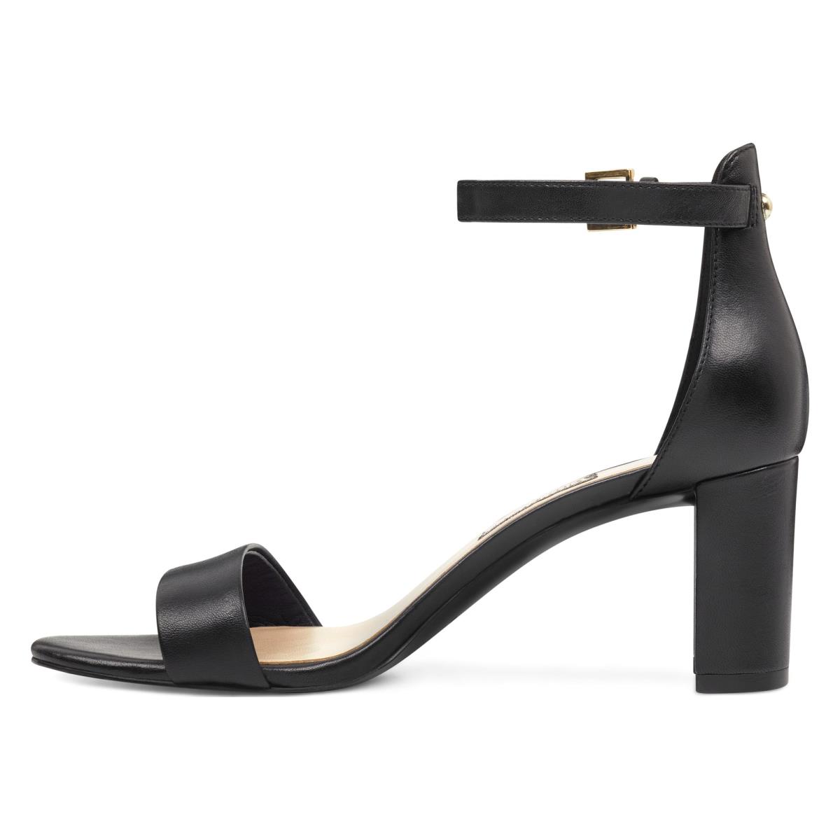 Sandales à Talons Nine West Pruce Ankle Brides Block Femme Noir | 8134VXFNE