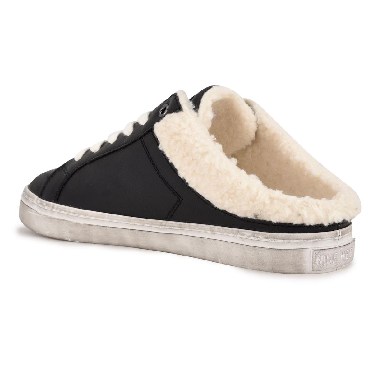 Slip On Sneaker Nine West Beezie Femme Noir | 8297TMOEG