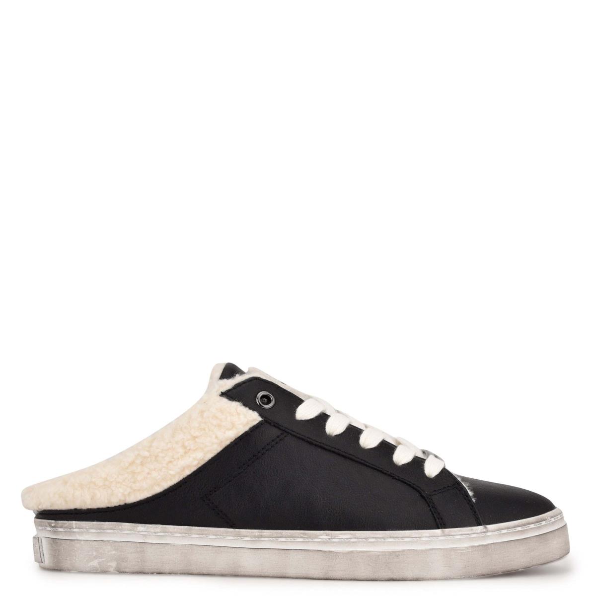 Slip On Sneaker Nine West Beezie Femme Noir | 8297TMOEG