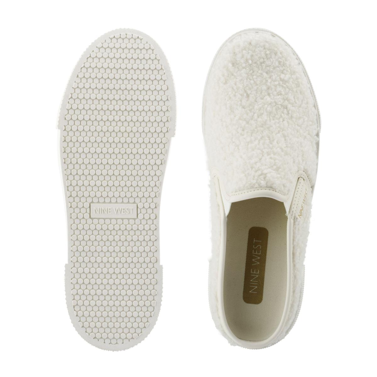 Slip On Sneaker Nine West Hayzel Femme Blanche | 5183TKGWR