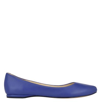 Ballerine Nine West Speakup Almond Embout Femme Bleu Marine | 1052CYZVG