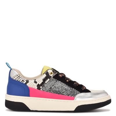 Baskets Nine West Elevate Sneakers Femme Grise Multicolore | 9640AYVLT