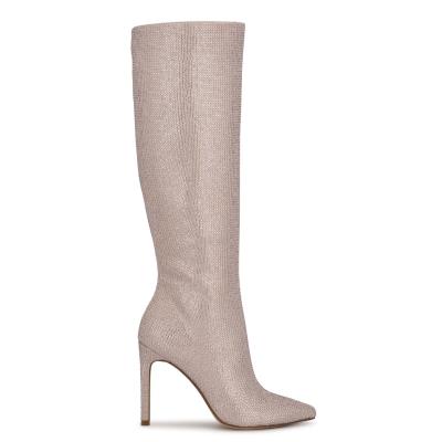 Bottes Habillées Nine West Tysh Rhinestone Femme Rose | 4857SHDXK