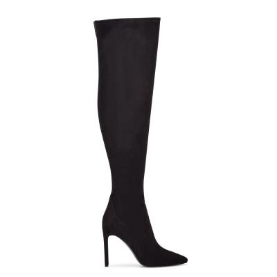 Bottes Nine West Tacy Over The Knee Femme Noir | 4628RUCMN