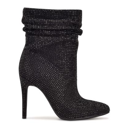 Bottines Nine West Dazzle Robe Femme Noir | 4972YRWTS