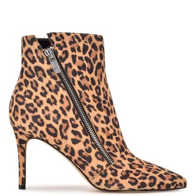 Bottines Nine West Fast Robe Femme Leopard | 3068LQTEZ