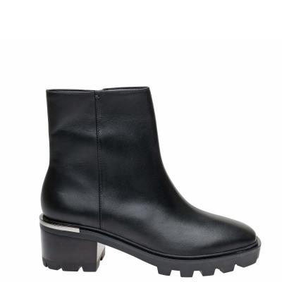 Bottines Nine West Remmie Lug Sole Femme Noir | 9435QGPXW