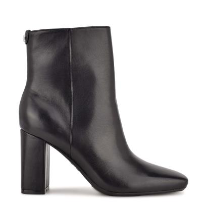 Bottines Nine West Sardo 9x9 Talons Femme Noir | 7649LNOEB