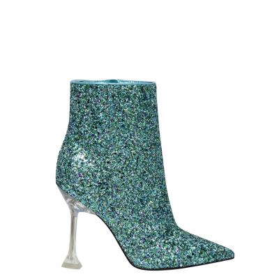 Bottines Nine West Tonight Robe Femme Turquoise | 7368XNFUP