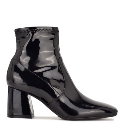 Bottines Nine West Viper 9x9 Talons Femme Noir | 5408QICZV