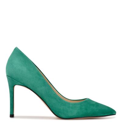 Escarpins Nine West Ezra Pointy Embout Femme Vert | 3745OVBLG