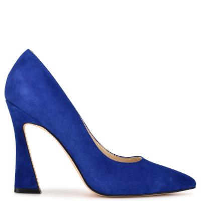 Escarpins Nine West Trendz Pointy Embout Femme Bleu Foncé | 3269QOIPC