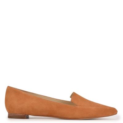 Flats Nine West Abay Smoking Femme Moutarde | 3829ZGMVK