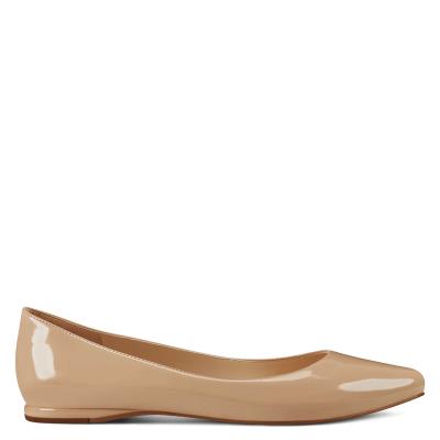 Flats Nine West Speakup Almond Embout Femme Beige Clair | 0583JWQAO