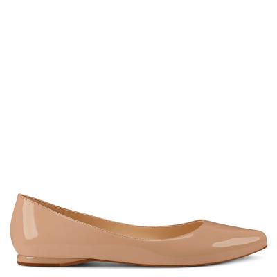 Flats Nine West Speakup Almond Embout Femme Grise Marron | 5082MTDER