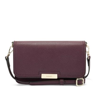 Sacs Crossbody Nine West Lawson Wallet On A String Femme Bordeaux | 7238QHZGJ