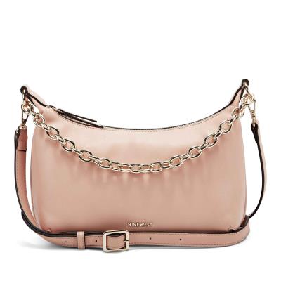 Sacs À Bandoulière Nine West Ronnie Top Zip Shoulder Bag Femme Rose | 8710QNAIU