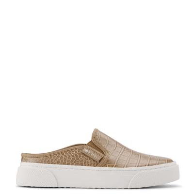 Slip On Sneaker Nine West Hayzel Femme Serpent Marron | 5781RJZXN